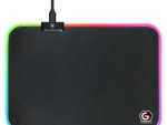 ALFOMBRILLA GAMING GEMBIRD LUZ LED NEGRO M 350X250X4 RGB