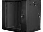 ARMARIO LANBERG MURAL DOBLE SECCION RACK 19" 12U/600X600 FLAT PACK NEGRO