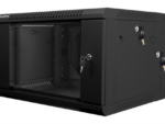 ARMARIO LANBERG MURAL DOBLE SECCION RACK 19" 6U/600X600 FLAT PACK NEGRO