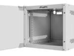 ARMARIO LANBERG MURAL RACK 10" 4U/280X310 FLAT PACK SILVER PUERTA CRISTAL