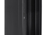 ARMARIO LANBERG RACK 19" 42U 600X1200 FLAT PACK NEGRO PUERTA CRISTAL CON LCD