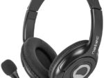 AURICULARES NATEC BEAR 2 NEGRO MICROFONO ALAMBRICO 3.5MM