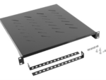 BANDEJA LANBERG FIJA 1U 483X500 MM HASTA 25 KG RACK DE 19 NEGRO