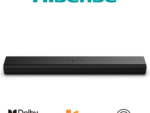 BARRA DE SONIDO HISENSE HS1000 120W DOLBY STEREO 2 CANALES BT 5.3 HDMI