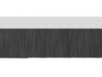 BRUSH PANEL LANBERG 1U GRIS