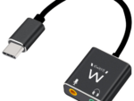 CABLE ADAPTADOR AUDIO EWENT USB C A 2 JACK 3,5 MM AURICULAR Y MICRO
