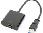 CABLE ADAPTADOR GEMBIRD USB 3.0 MACHO A HDMI HEMBRA NEGRO