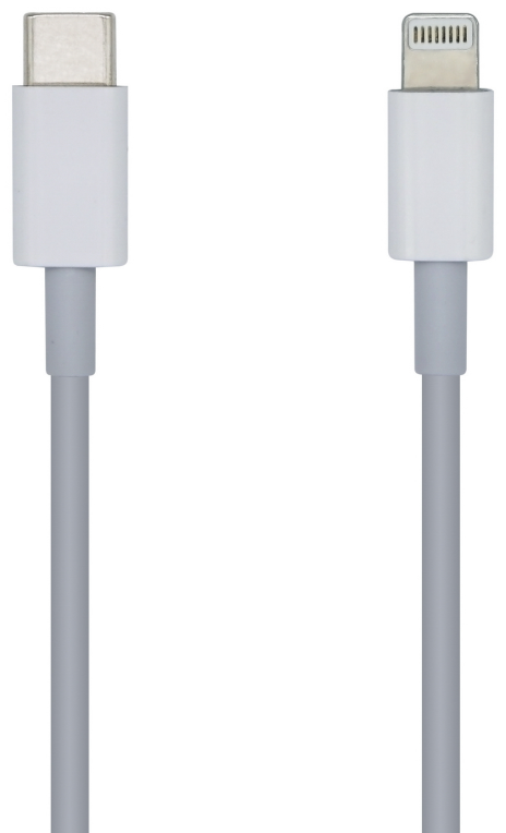CABLE AISENS USB 2.0 USB-C A LIGHTNING PD 2A LIGHTNING M-USB-C M BLANCO 1.0M