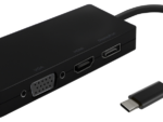 CABLE CONVERSOR AISENS USB-C A DISPLAYPORT/DVI/HDMI/VGA NEGRO 15CM