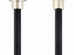 CABLE DE DATOS Y CARGA GEMBIRD 8 PINES DE CAUCHO PREMIUM, 2M, NEGRO