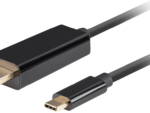 CABLE USB-C A HDMI LANBERG MACHO/MACHO 4K 60HZ 1.8M NEGRO