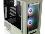 CAJA GAMING THERMALTAKE CERES 350 MX ATX 3XVENT 140 ARGB SN FUENTE MATCHA
