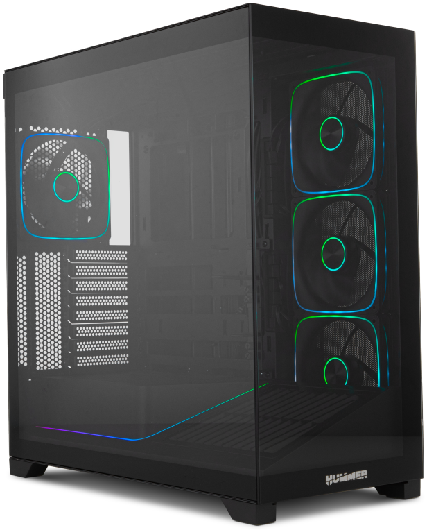 CAJA NOX ATX HUMMER BLADE ARGB ULTRA AIRFLOW NEGRO