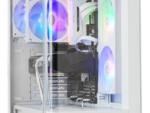 CAJA NOX HUMMER ETHER ATX SEMITORRE CRISTAL CURVO BLANCO