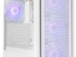 CAJA NOX SEMITORRE HYPERFLOW HUMMER AERO ARGB BLANCA USB 3.0 TYPE C x4 Vent. 140mm SOPORTE GRAFICA INTEGRADO