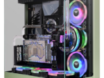 CAJA THERMALTAKE CTE E550 TG MID TOWER 2XUSB 3.0 1XUSB-C SN FUENTE VERDE MATCHA