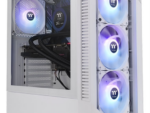CAJA THERMALTAKE VIEW 200 TG ARGB ATX 2XUSB 3.2 SIN FUENTE BLANCO