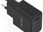 CARGADOR AISENS GaN 20W USB-C PD3.0 1xUSB-C NEGRO