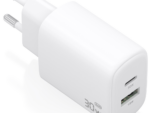 CARGADOR AISENS GAN 30W 1XUSB-C PD3.0 QC4.0 1XUSB-A QC3.0 BLANCO