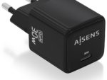 CARGADOR AISENS GAN 30W 1XUSB-C PD3.0 QC4.0 NEGRO