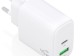 CARGADOR AISENS GAN 45W 1XUSB-C PD3.0 QC4.0 1XUSB-A QC3.0 BLANCO