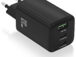 CARGADOR AISENS GAN 65W 2XUSB-C PD3.0 QC4.0 1XUSB-A QC3.0 NEGRO