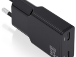 CARGADOR AISENS GAN ULTRA DELGADO 30W 2XUSB-C PD3.0 QC4.0 NEGRO