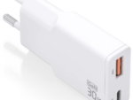 CARGADOR AISENS GAN ULTRA DELGADO 30W USB-C PD3.0 QC4.0 USB-A QC3.0