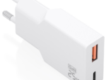 CARGADOR AISENS ULTRA DELGADO GaN 25W 1xUSB-C PD3.0 QC4.0 1xUSB-A QC3.0 BLANCO