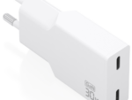 CARGADOR AISENS ULTRA DELGADO GaN 30W 2xUSB-C PD3.0 BLANCO