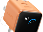 CARGADOR ANKER NANO 45W SMART DISPLAY NARANJA