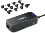 CARGADOR AUTOMATICO UNIVERSAL TOOQ TQLC-90BS02AT 90W 2XUSB 12 CONECTORES