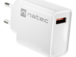 CARGADOR NATEC RIBERA 18W 1XUSB-A QC3.0 BLANCO