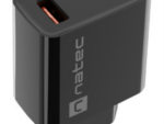 CARGADOR NATEC RIBERA 18W 1XUSB-A QC3.0 NEGRO
