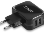 CARGADOR PARED USB TQWC-1S02 2xUSB 3.4 A(TOTAL) AI-TECH NEGRO