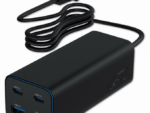 CARGADOR RAPIDO GEMBIRD USB POWERDELIVERY GAN DE 4 PUERTOS 100 W NEGRO