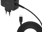 CARGADOR TOOQ PORTATIL GAN USB-C PD 45W NEGRO