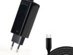 CARGADOR TOOQ PORTATIL GAN USB-C PD 65W CUBICO NEGRO