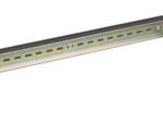 CARRIL DE MONTAJE DIN LANBERG 1U TS-35 PARA RACK 19" NEGRO