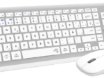 COMBO TECLADO RATON SUBBLIM DUAL PRESTIGE BLUETOOTH PLATA/BLANCO