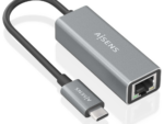 CONVERSOR AISENS USB3.1 GEN1 USB-C A ETHERNET GIGABIT GRIS 15CM