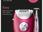 DEPILADORA ELECTRICA BRAUN SILK-EPIL 3 SE3-202 RODILLO MASAJE LUZ SMARTLIGHT