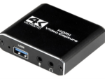 GRABADORA GEMBIRD USB - HDMI 4K NEGRO