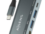 HUB AISENS 5 EN 1 USB-C A 1XHDMI 1XRJ45 2XUSB 1XPD 15CM