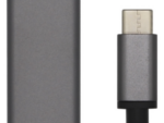 HUB AISENS USB 3.1 USB-C USB-C M-4xTIPO A H GRIS 15CM