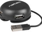 HUB NATEC BUMBLEBEE 4 PUERTOS USB 2.0 NEGRO