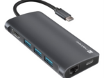HUB USB-C 8 IN 1 NATEC FOWLER 2 3X USB 3.0 HUB HDMI 4K USB-C