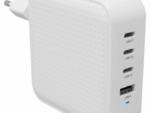 HYPERA HYPERJUICEA 100W USB-C GAN TRAVEL CHARGER (3C+1A)  WHITE
