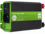 INVERSOR CORRIENTE DC-AC GEMBIRD COCHE DE ONDA SINUSOIDAL PURA DE 12 V 500 W
