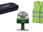 KIT CHALECO + FUNDA + LUZ DE EMERGENCIA BALIZA LED ONE